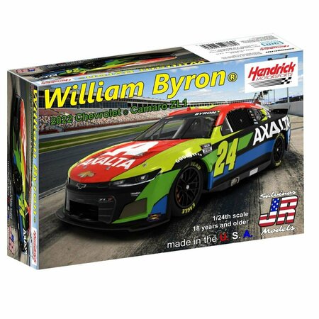 SALVINOS JR MODELS 1 by 24 Scale Hendrick William Byron 2022 Camaro Model Motorsports SJMHMC2022WBP